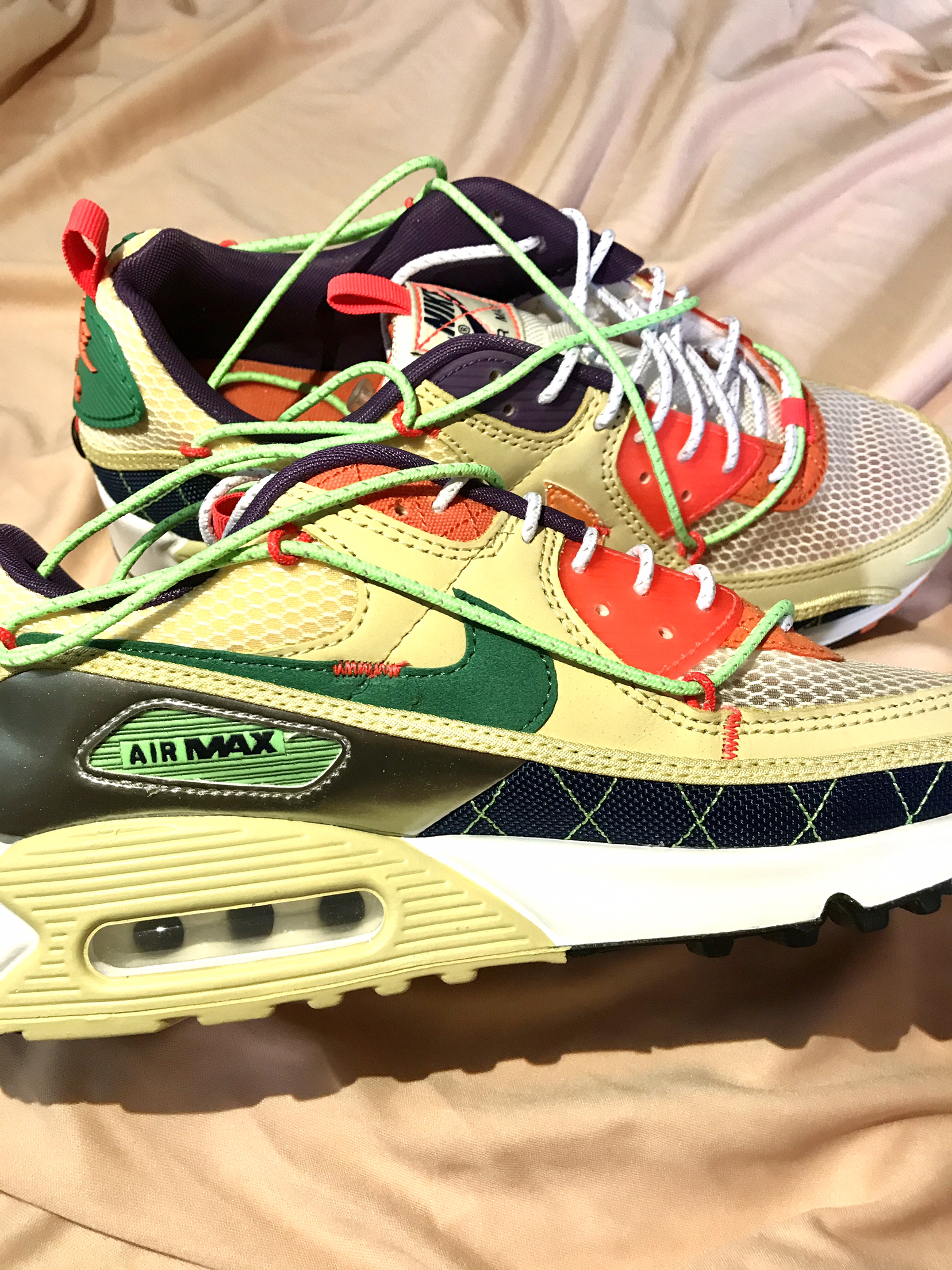 平价好鞋｜Air max 90彩色拼接