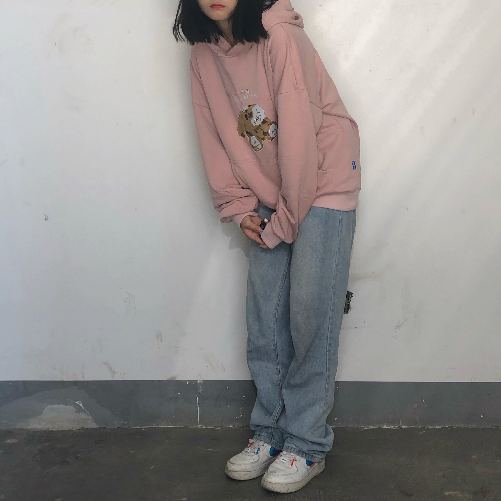 粉丝卫衣穿搭