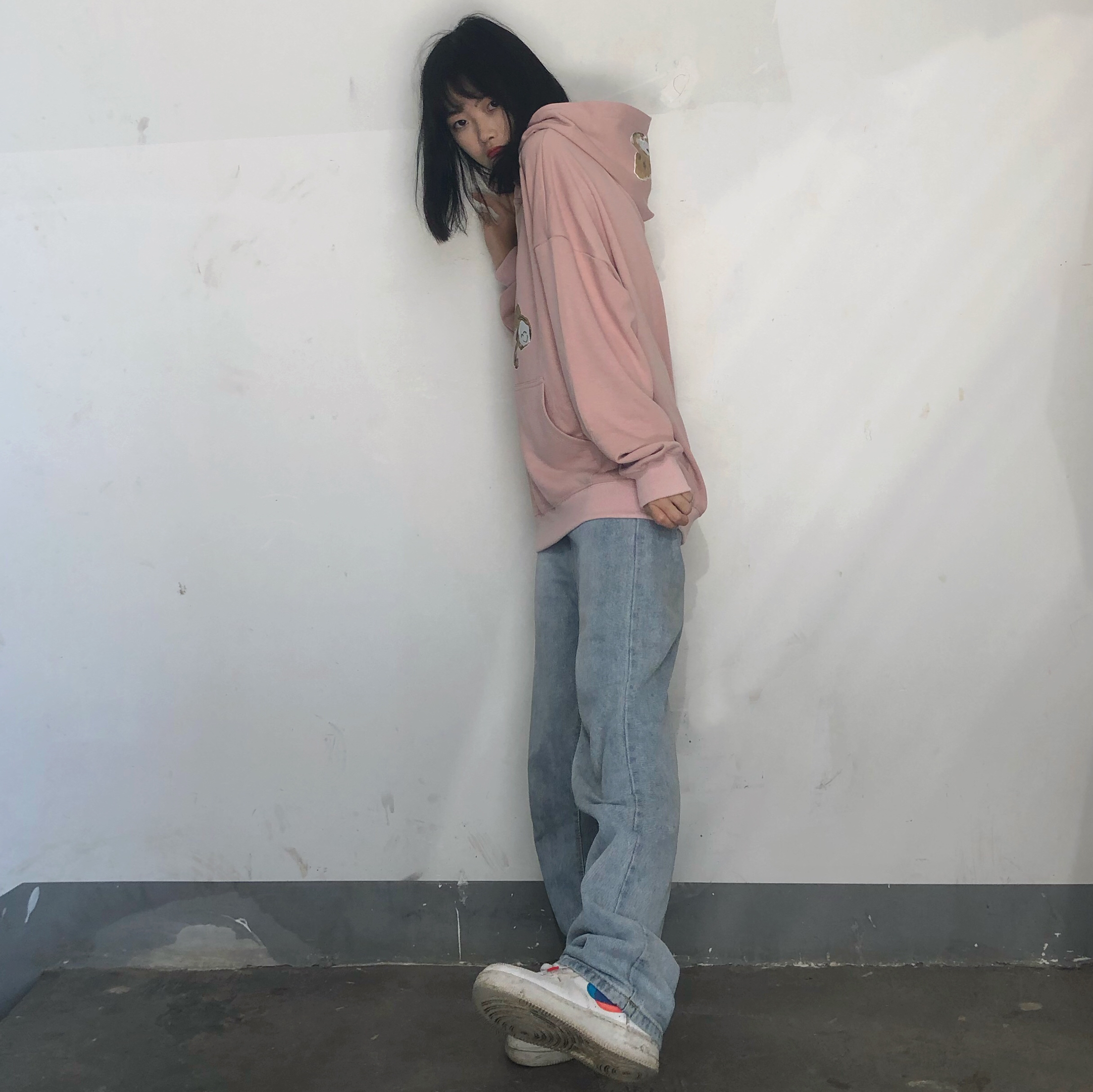 粉丝卫衣穿搭