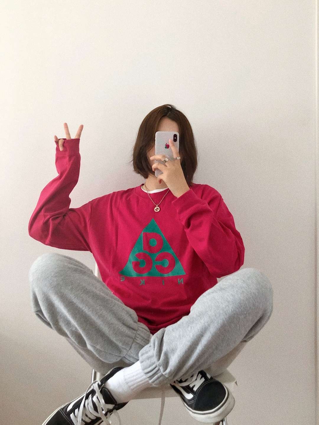 球鞋打卡❶❾｜开春长袖T恤盐系搭配🧂