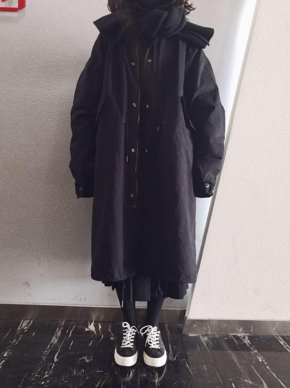 今天穿的男友风超大工装外套 ✨鞋子：吴赫