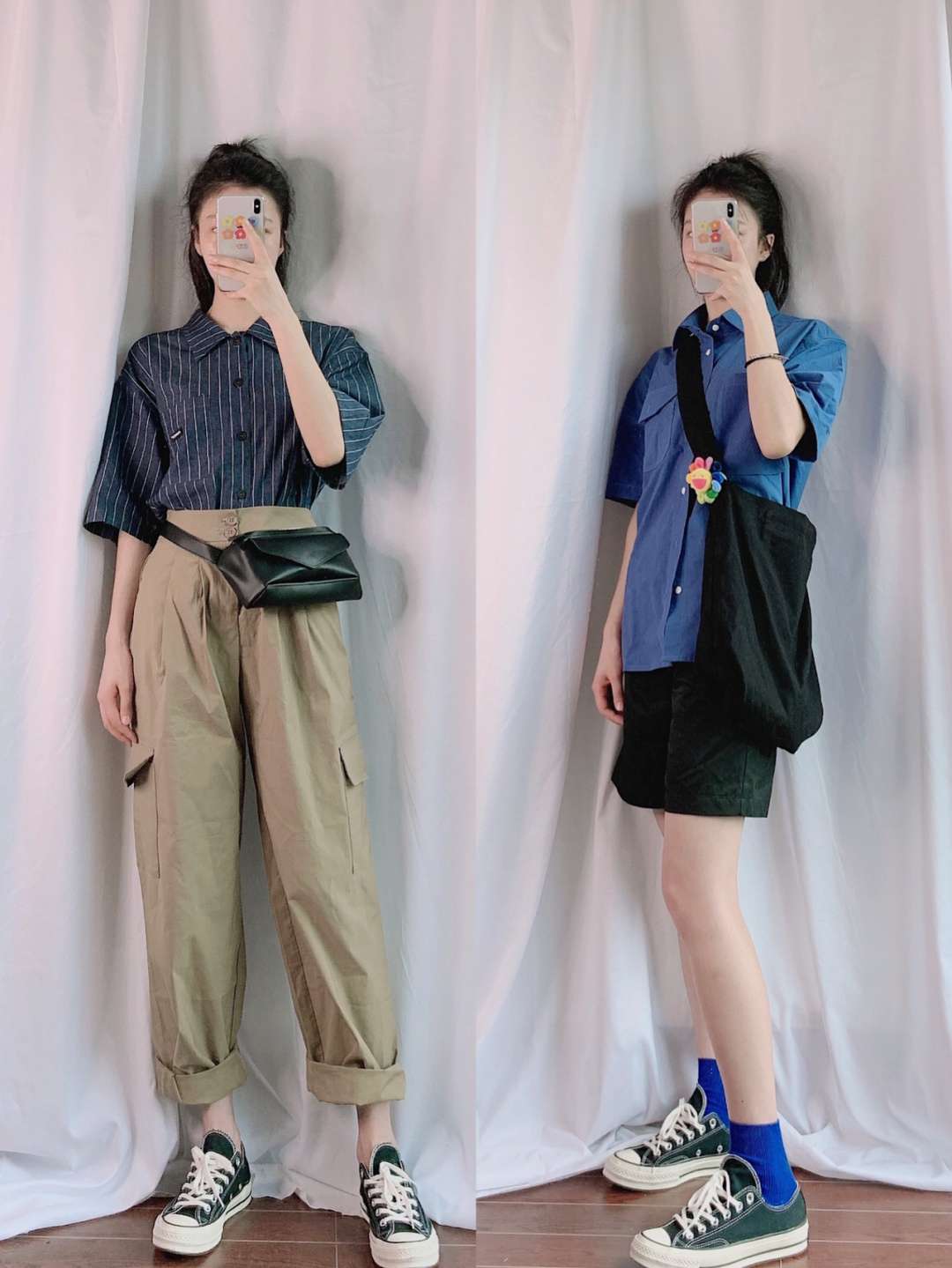 OOTD|日系休闲工装风穿搭|学生党穿搭