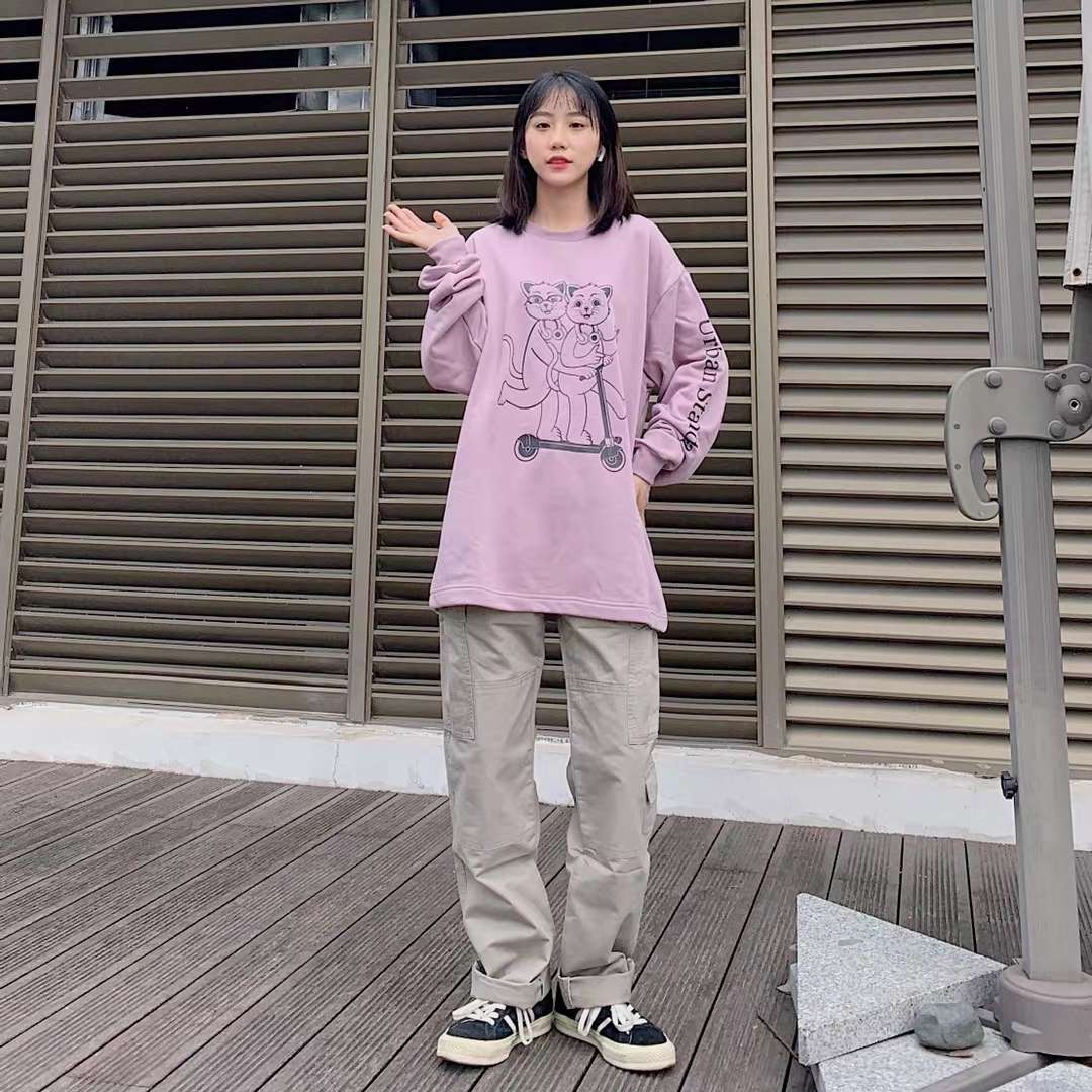 WASSUP 水洗工装长裤好看