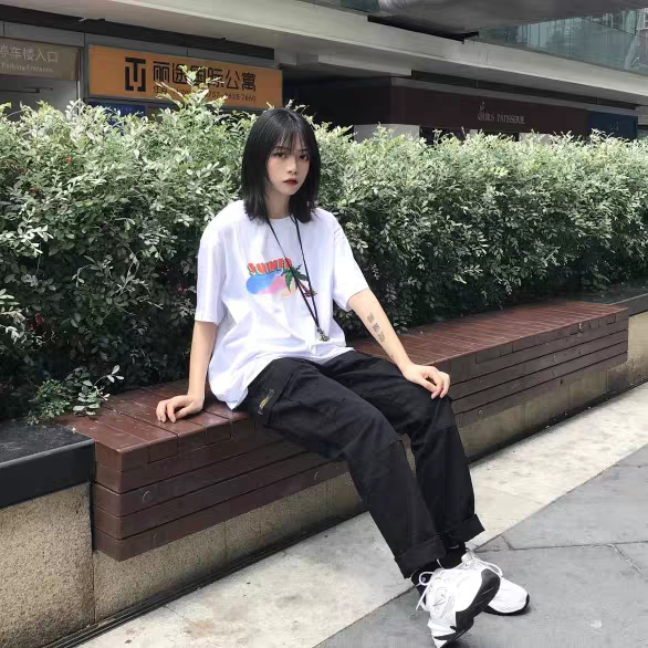 WASSUP 水洗工装长裤好看403
