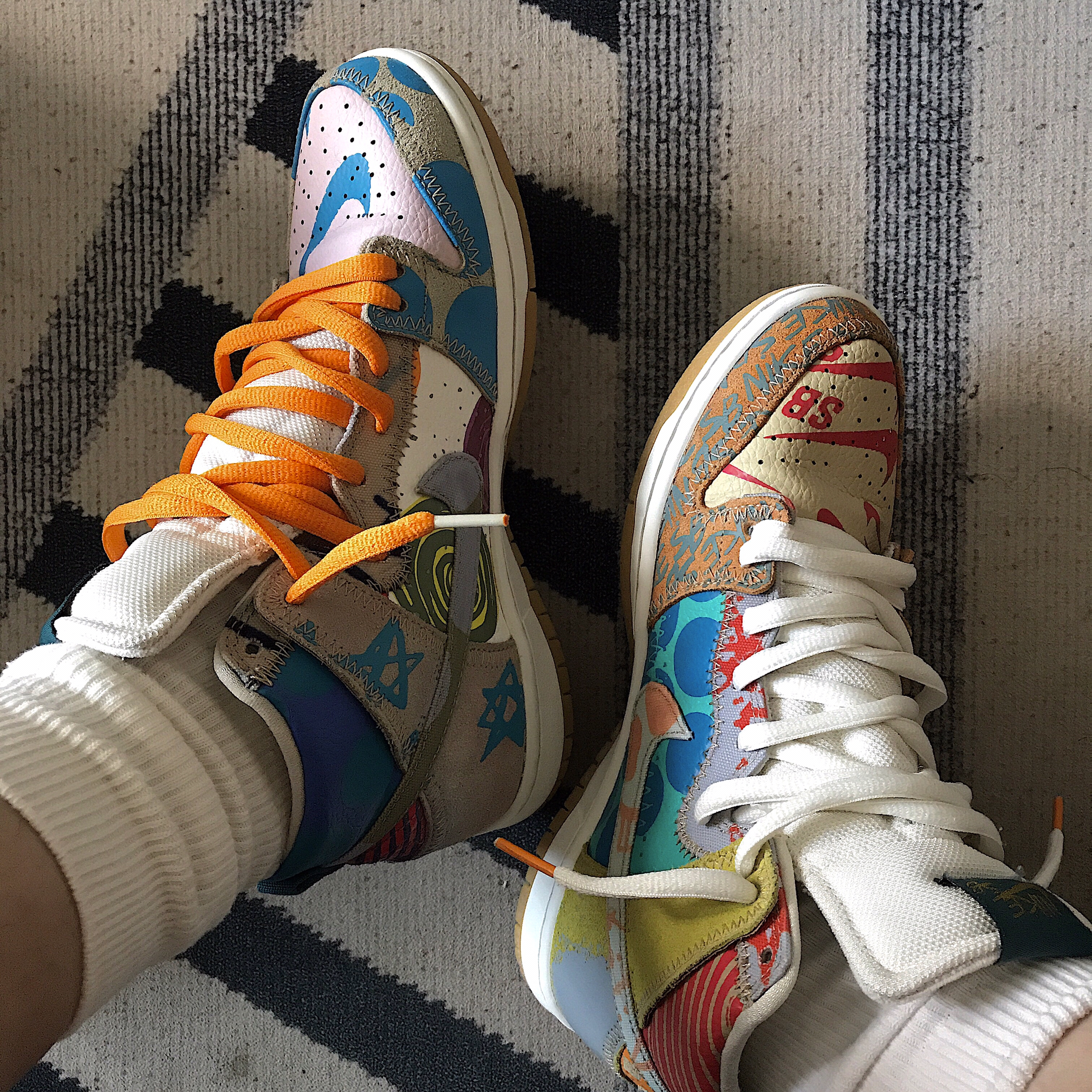 球鞋分享｜Nike Dunk 涂鸦