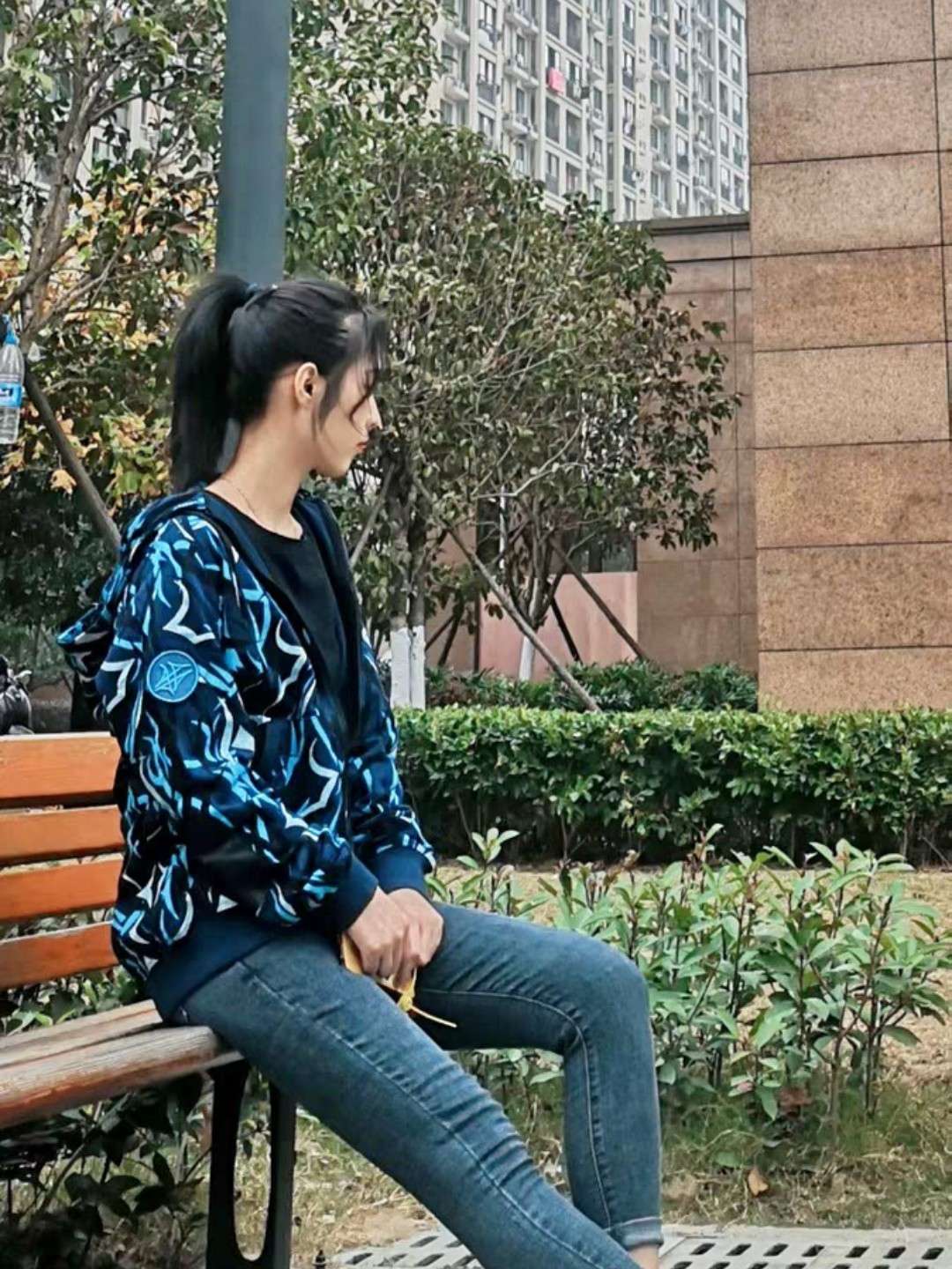这个蓝色特别显白
