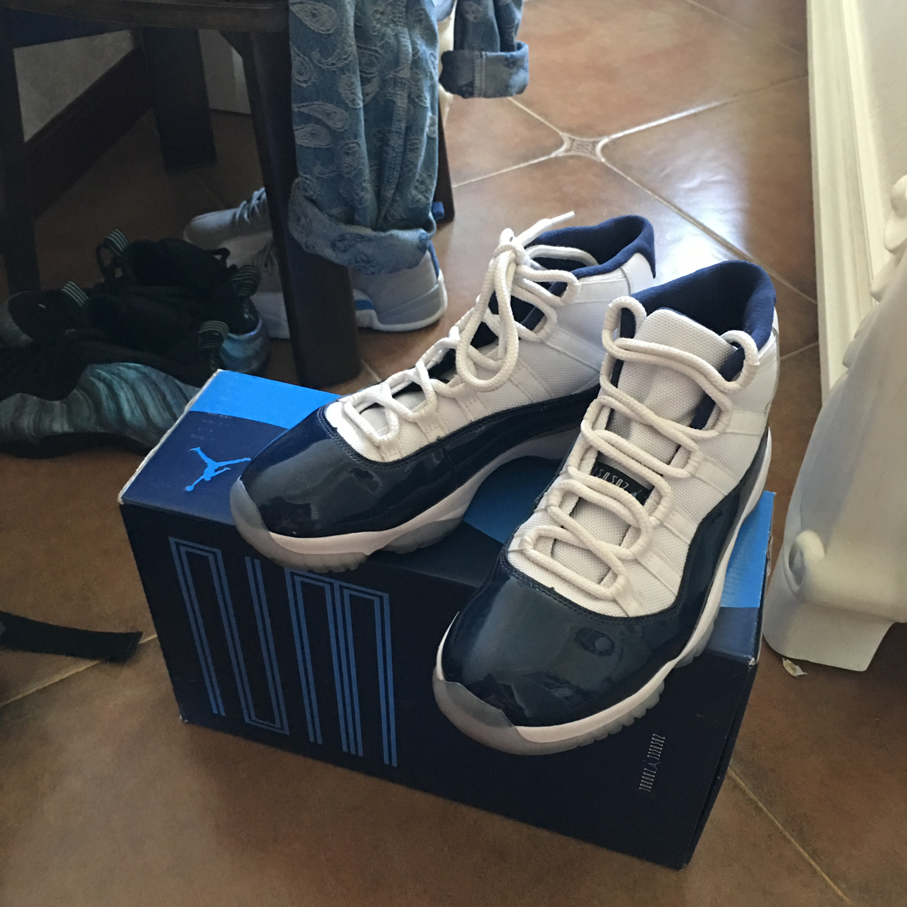 深蓝诱惑-AJ11 UNC随评
