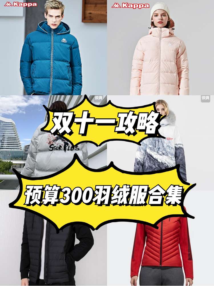 双十一攻略，预算300羽绒服合集来啦