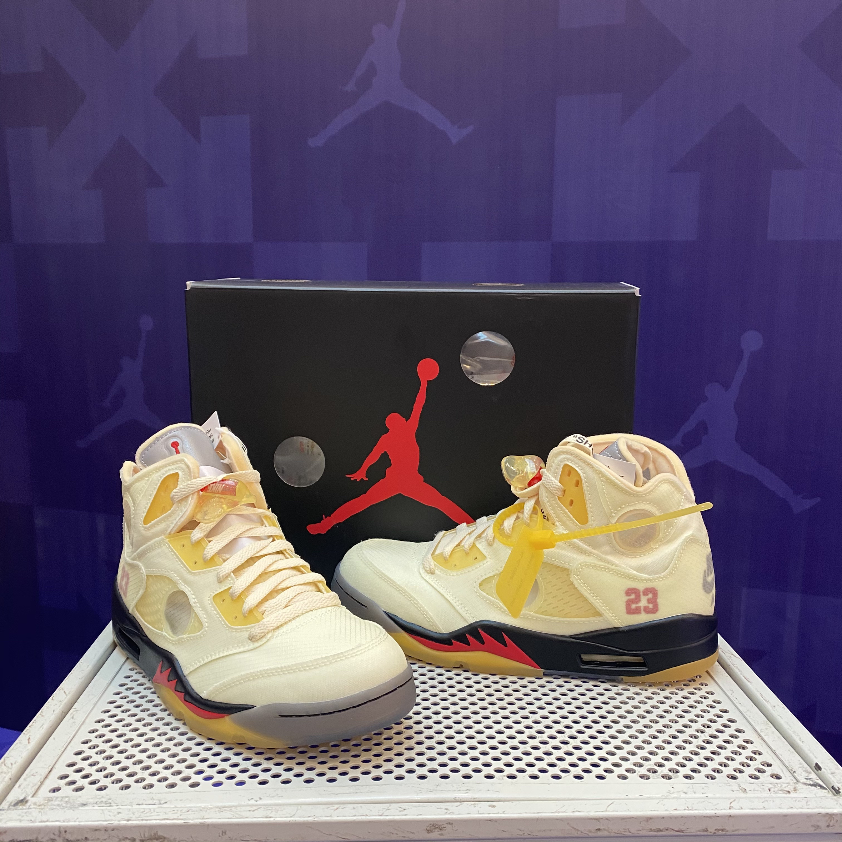＂OW＂Jordan 5，发售活动