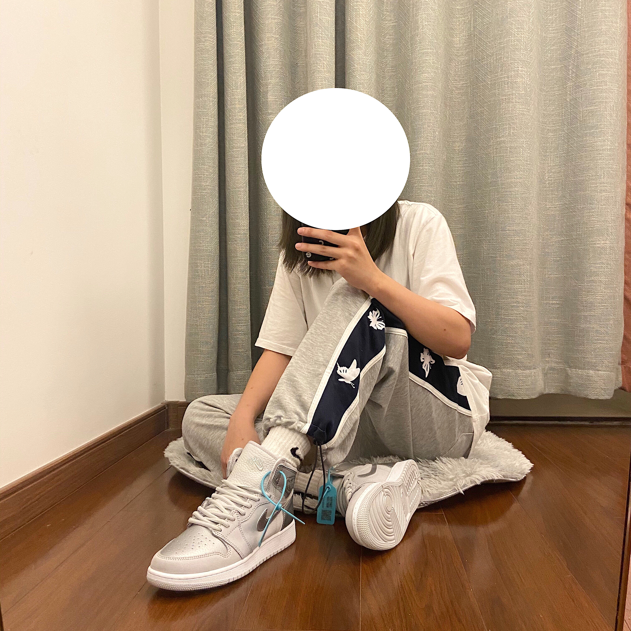 Air Jordan1灰银日本/👟
