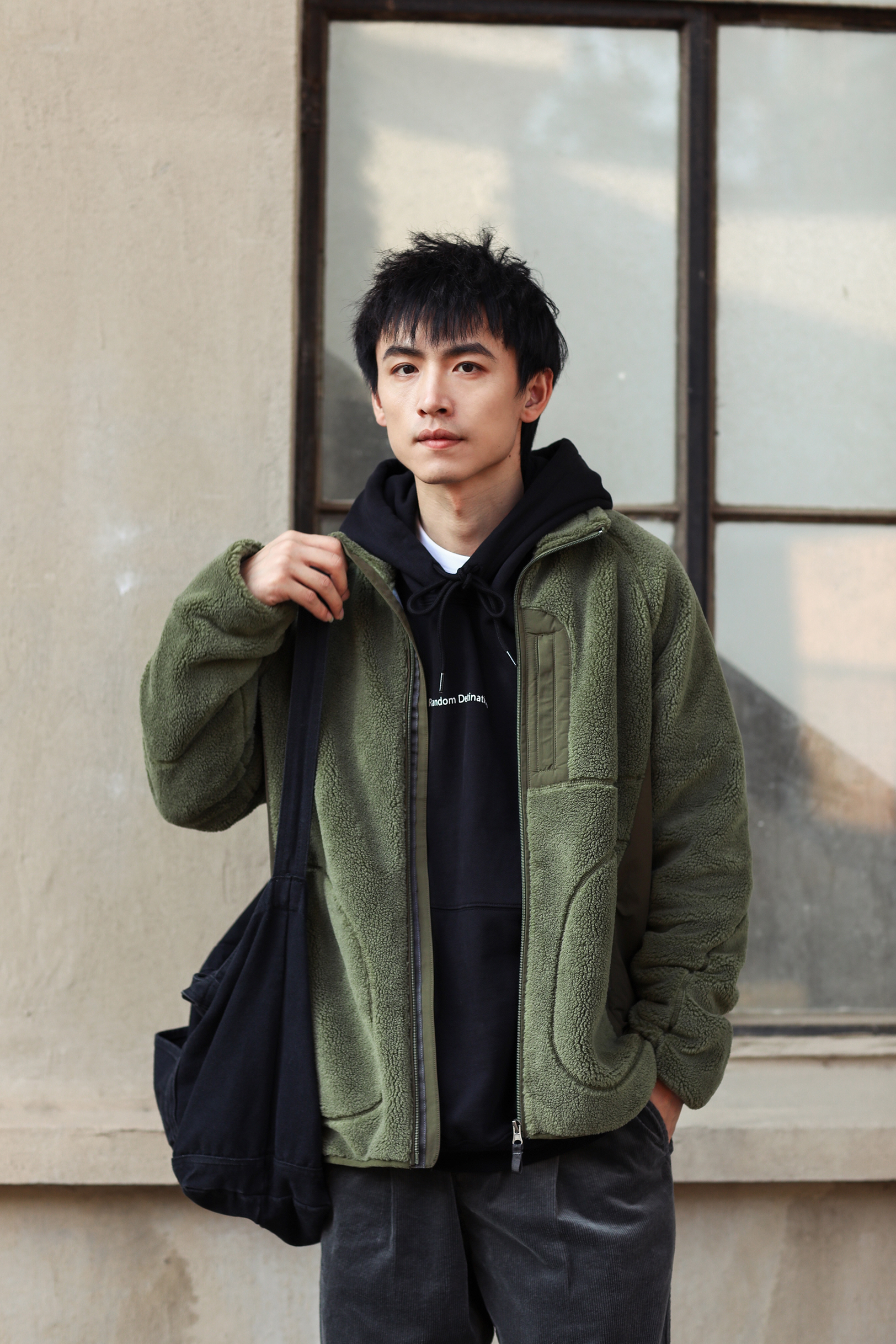 OOTD | 摇粒绒夹克搭配