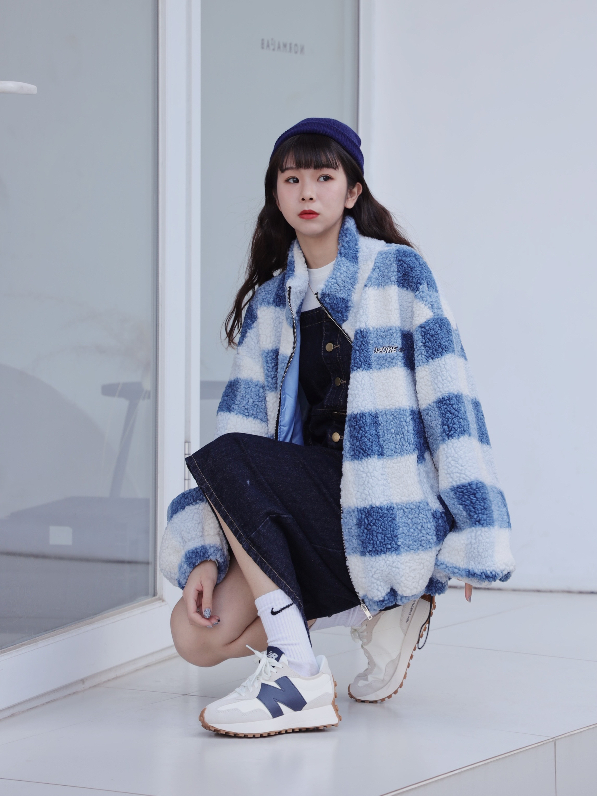 OOTD｜同色系蓝色