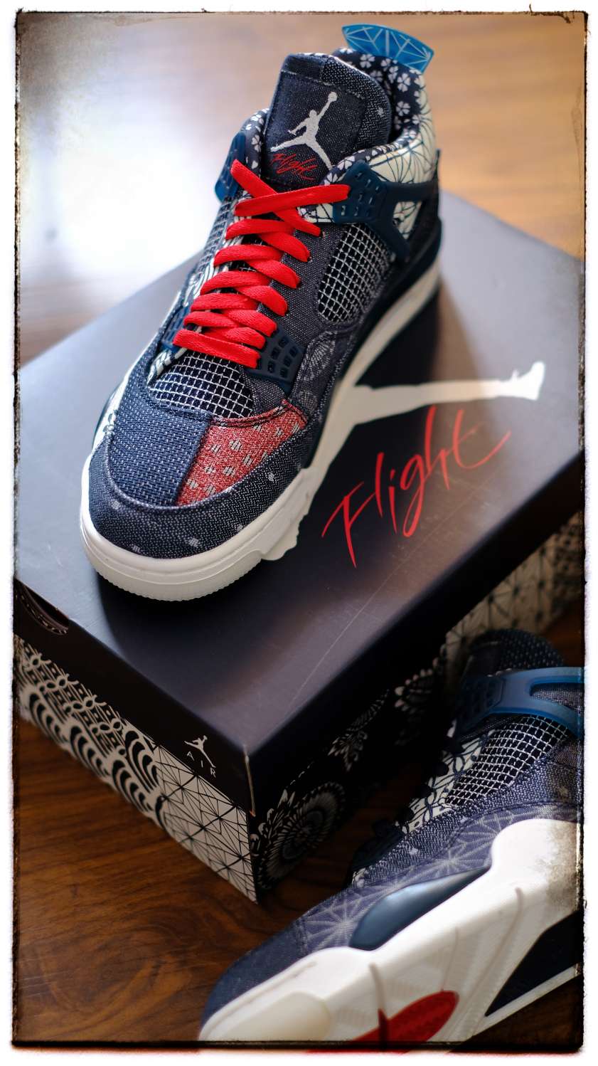 Air Jordan4 刺子绣
