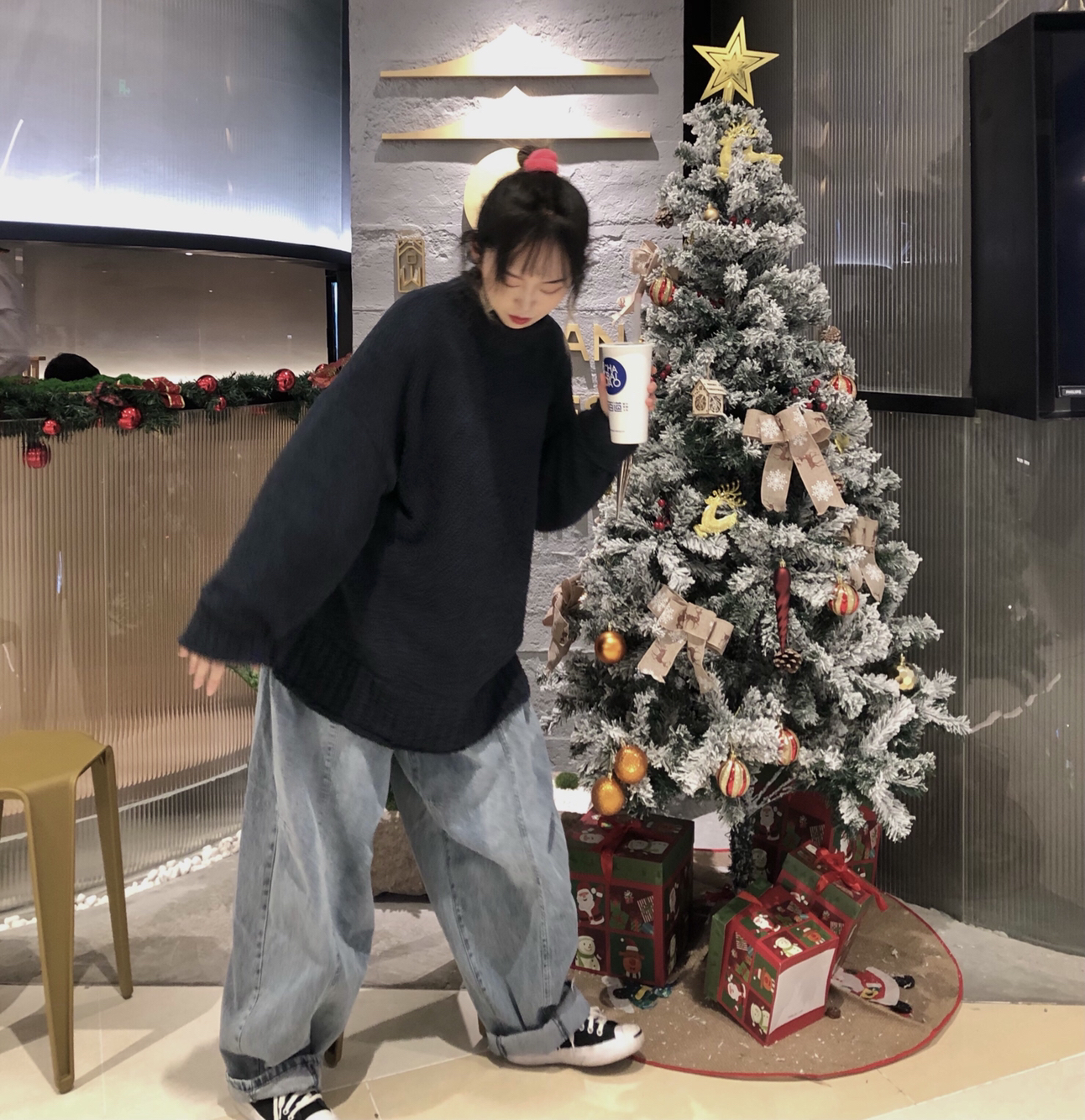 最近真是越来越有圣诞的氛围了🎄