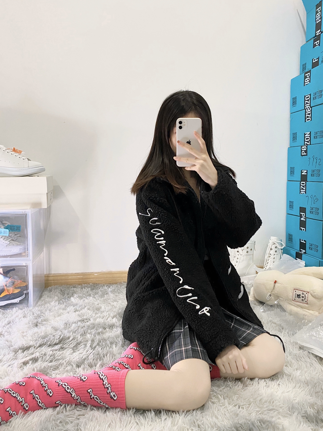 羊羔毛外套～