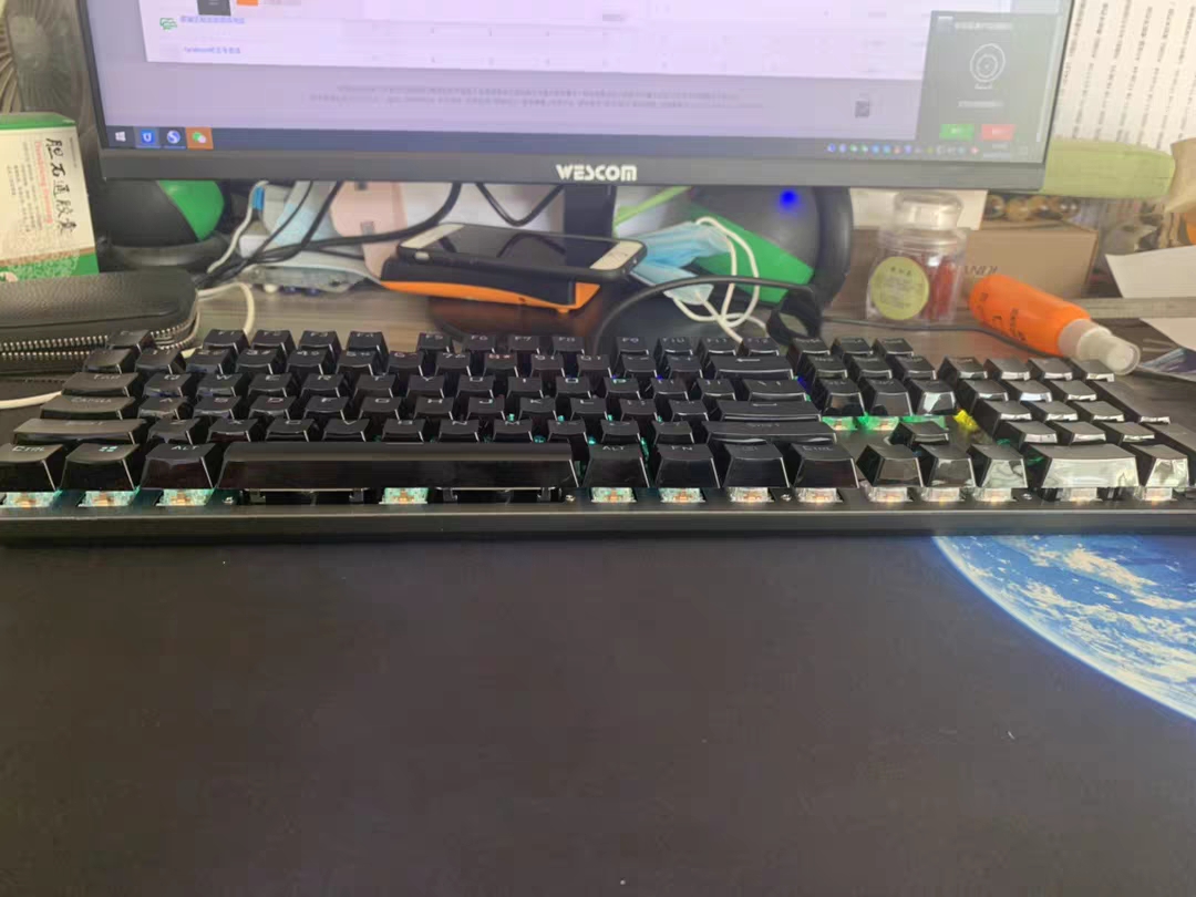 真实评测HP惠普GK100机械键盘