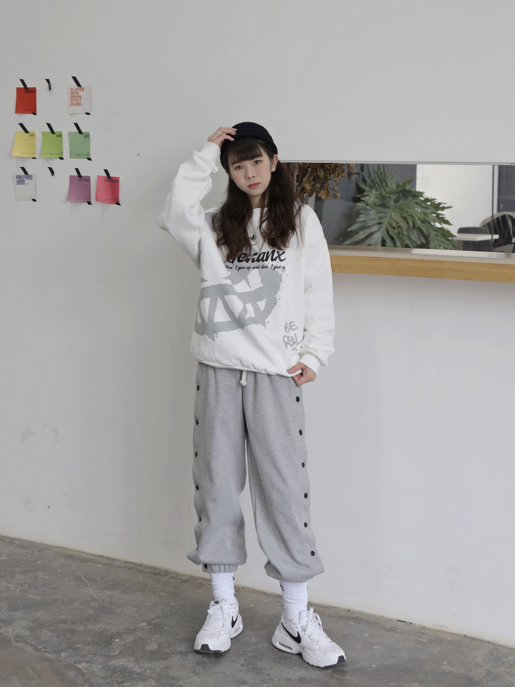 冬日浅色系OOTD