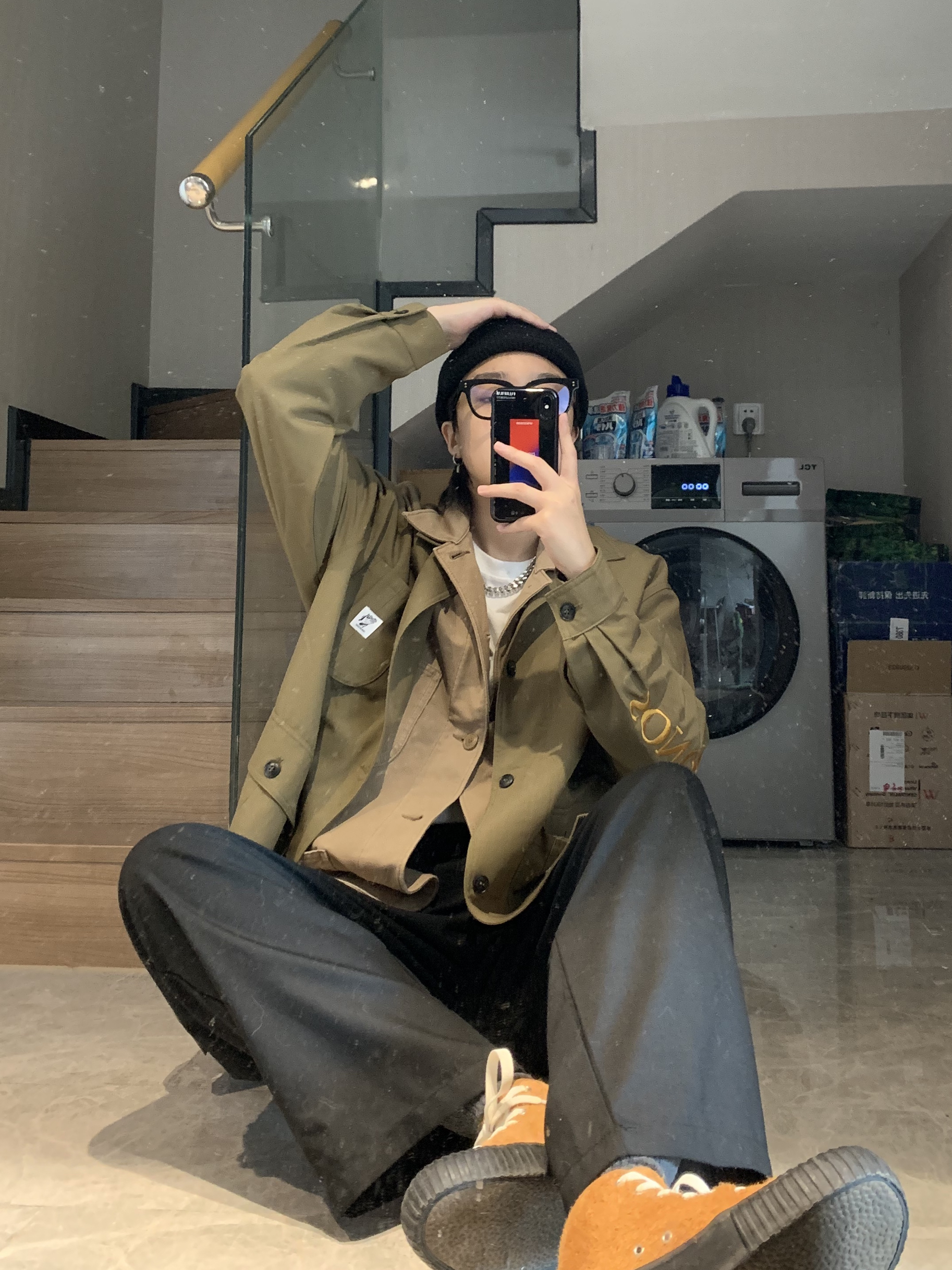 OOTD|日系复古大地色系叠叠乐