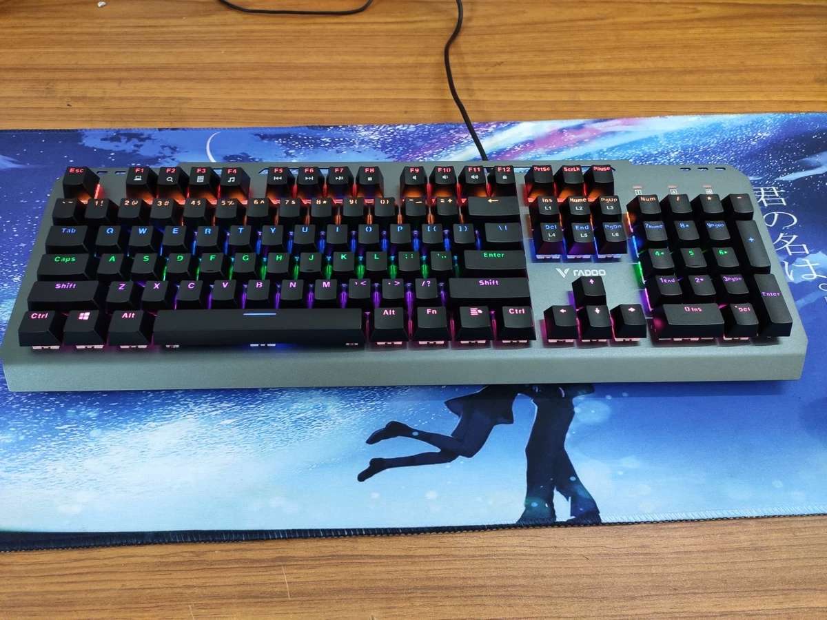 雷柏 GK500 有线机械键盘 测评