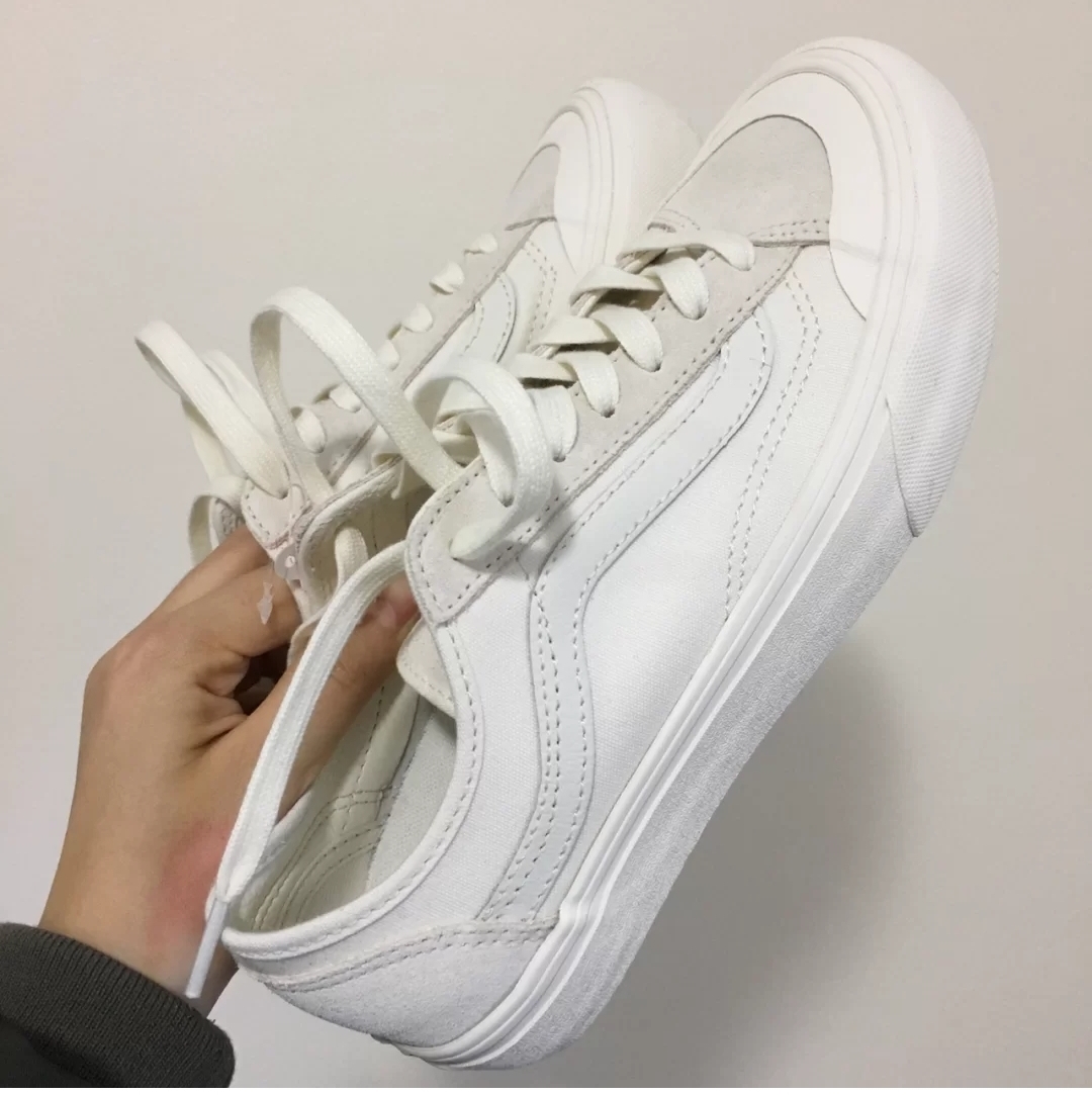 奶白色的VANS你们爱了吗！
