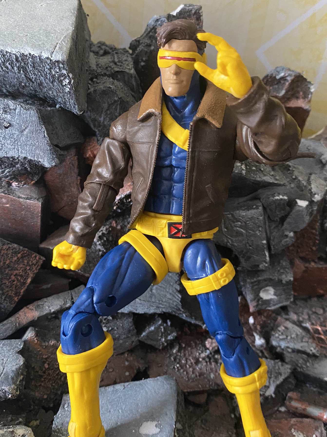 孩之宝marvel legends镭射眼