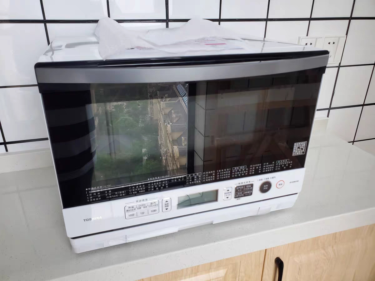 Toshiba/东芝 微波炉家用烤箱一体微蒸烤一体机水波炉日本变频微波炉 SD80上手体验