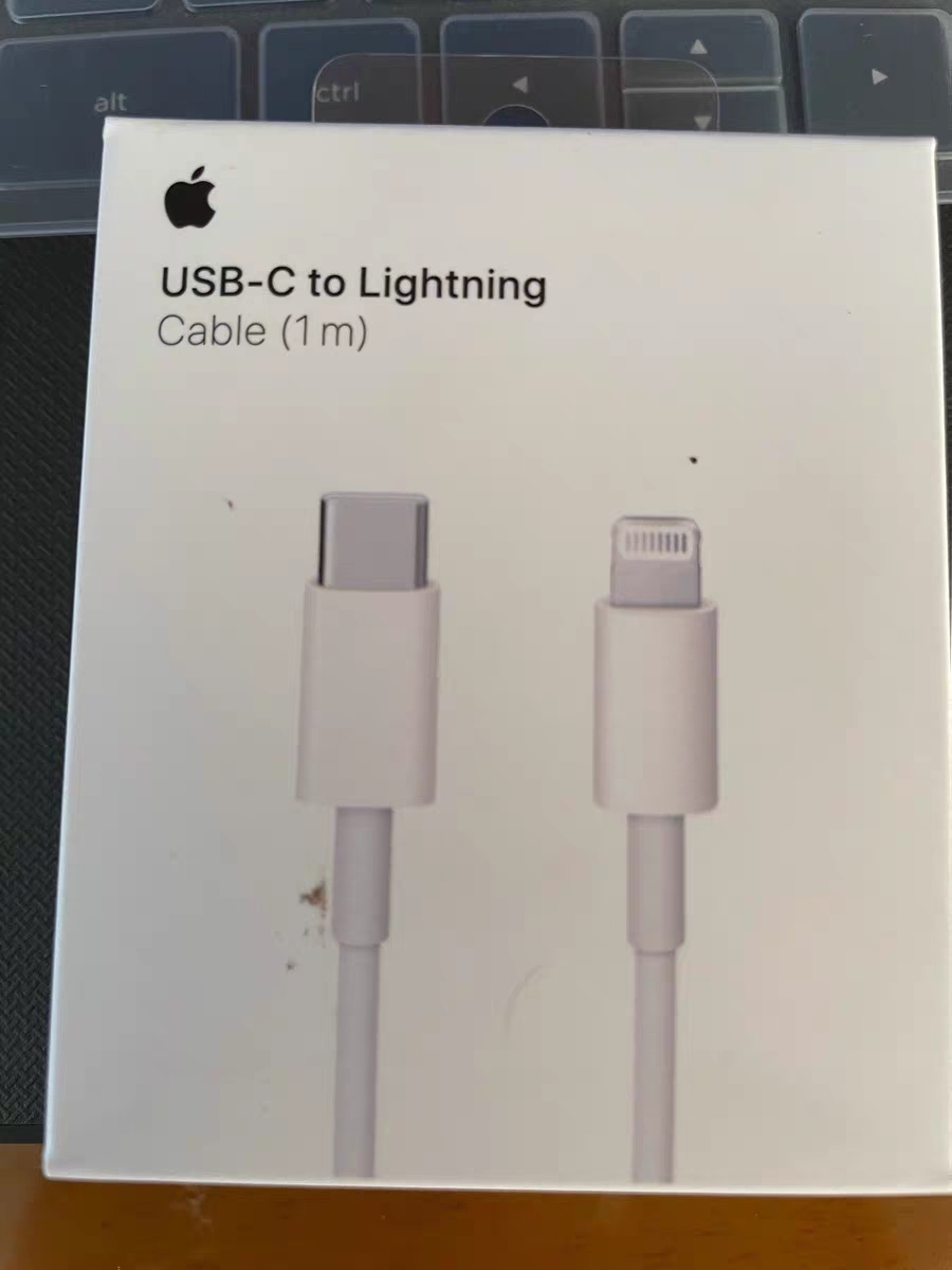 苹果原装数据线分享