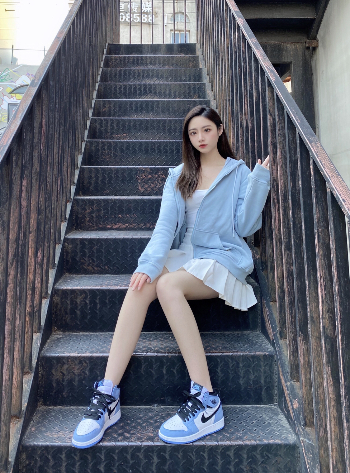 读大学当然要穿大学蓝啦💙