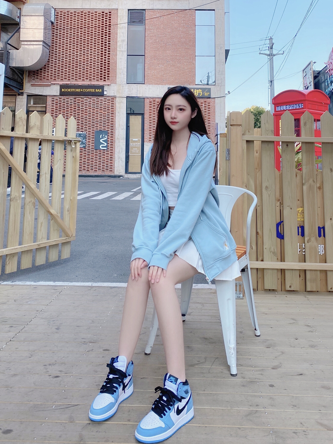读大学当然要穿大学蓝啦💙