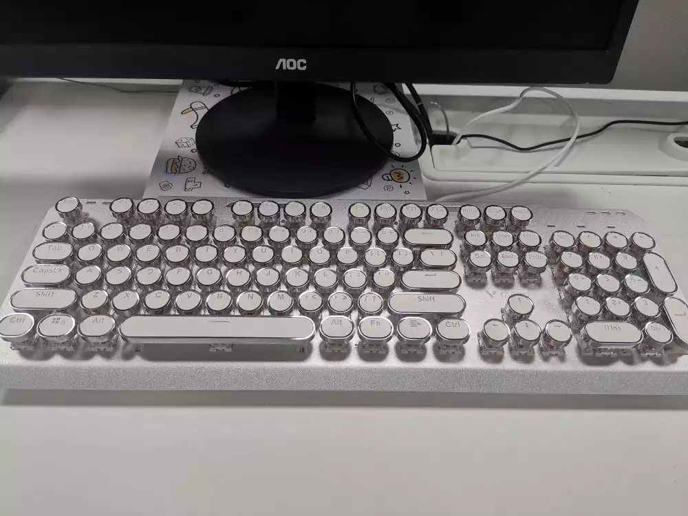 雷柏GK500键盘快来买