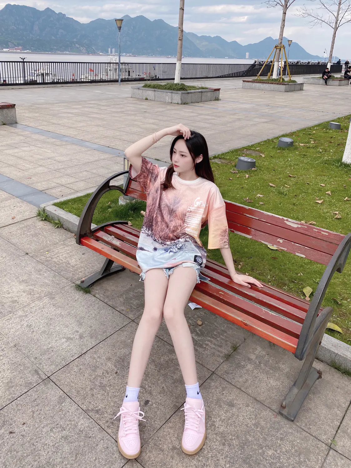 黄昏时分一起散步嘛🌆