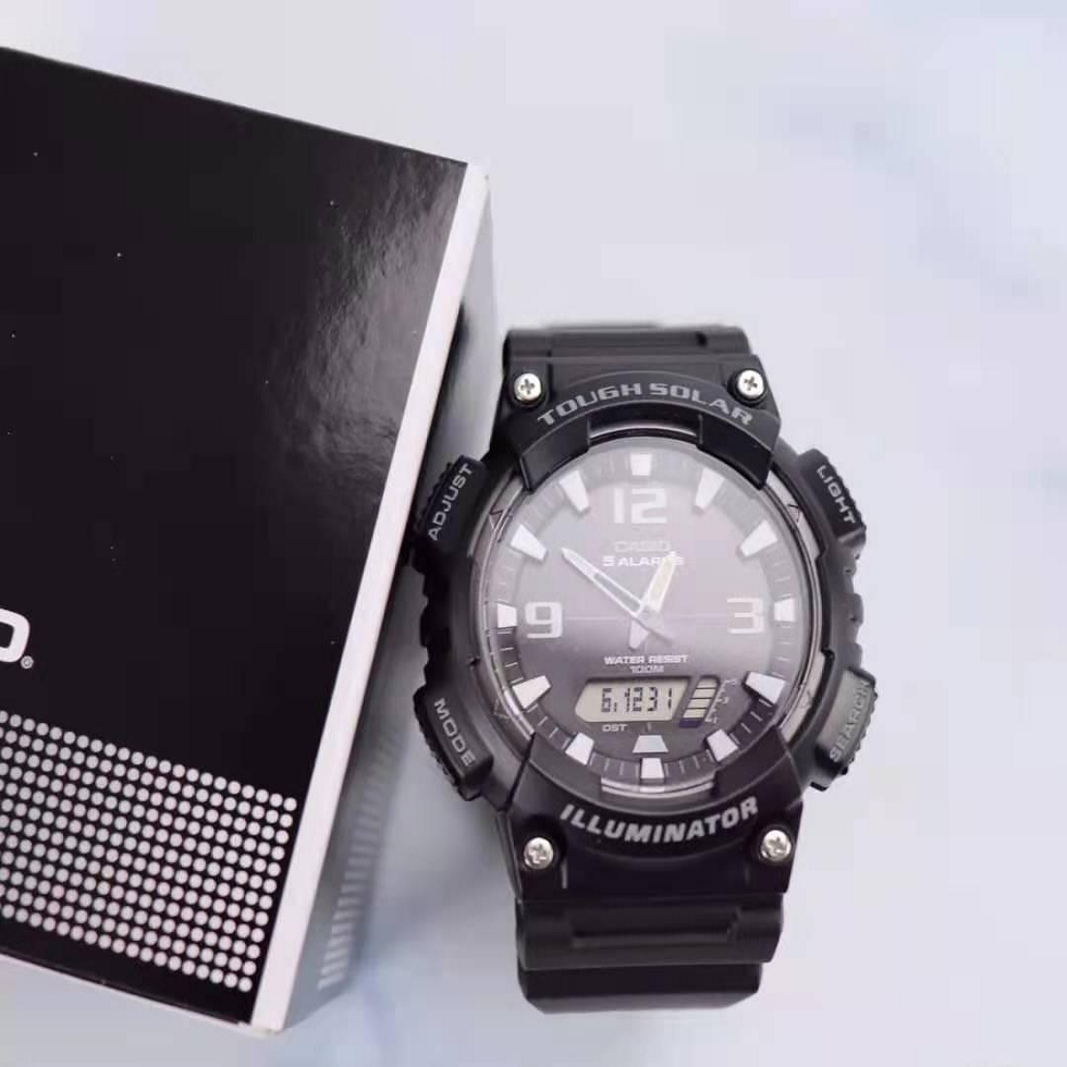 卡西欧 Analogue系列  AQ-S810 怎一个香字了得。
