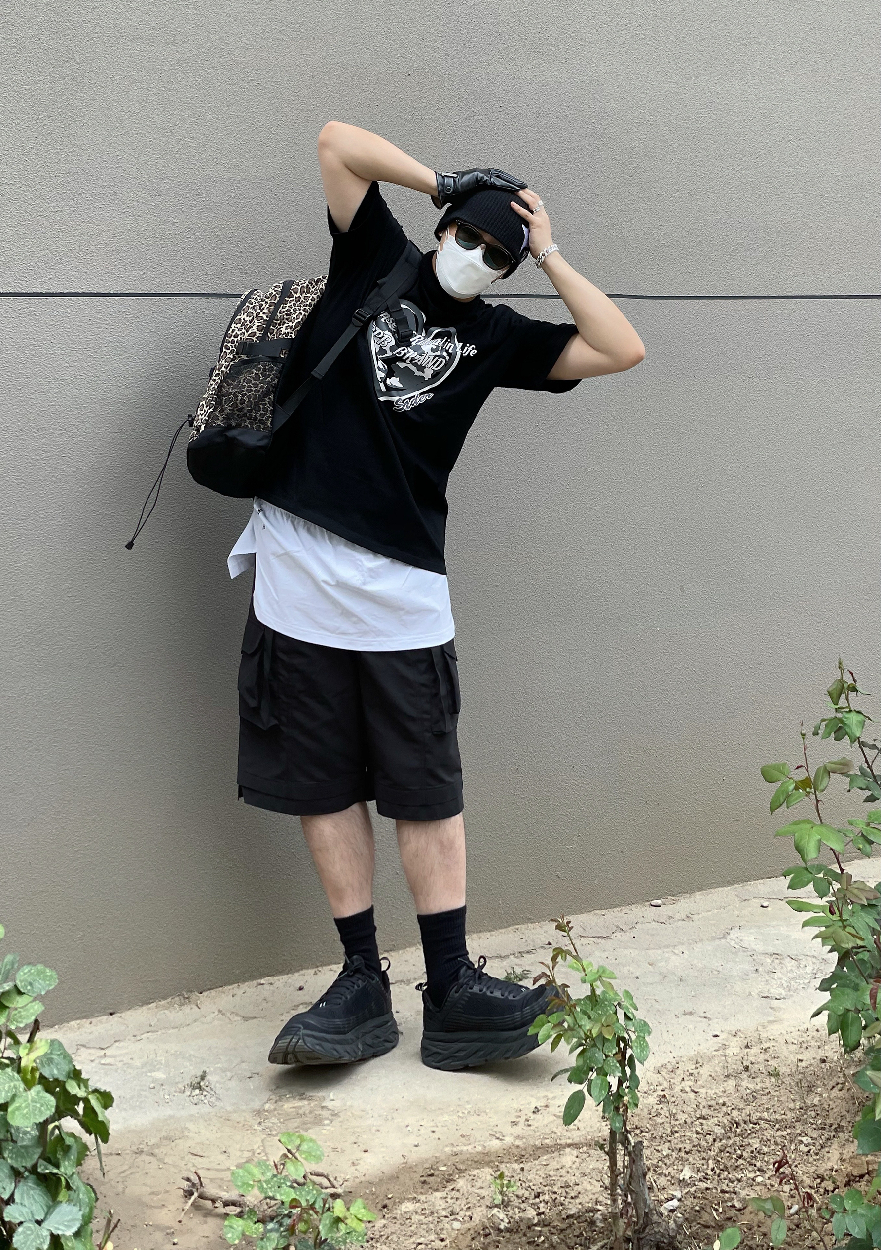 梵高outfit｜夏日黑色系层次感