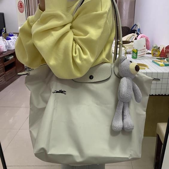 LONGCHAMP/珑骧 薇娅推荐帆布轻便饺子包