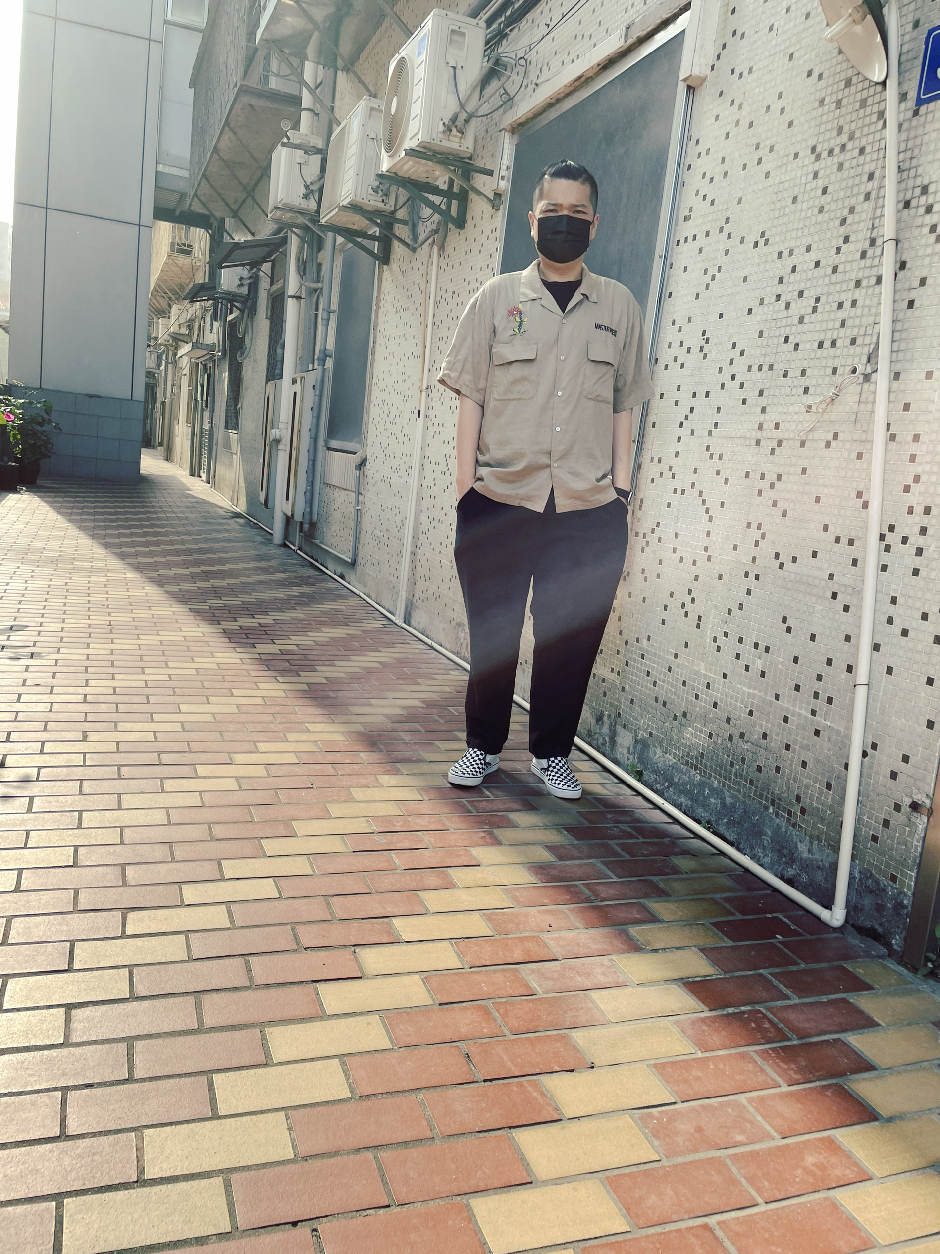 胖男生这样穿吧