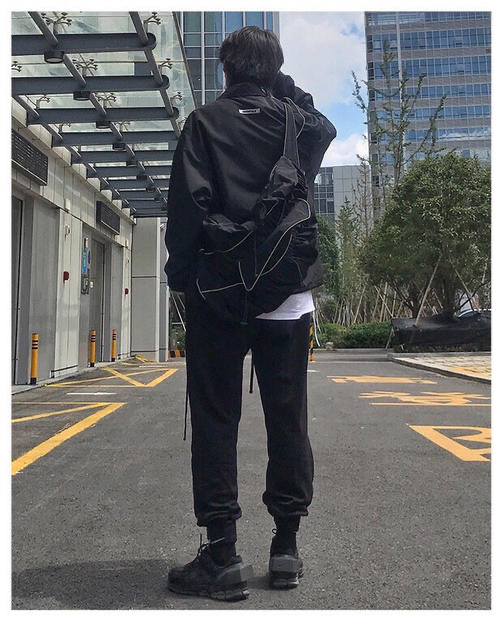 OOTD|反光|工装夹克|