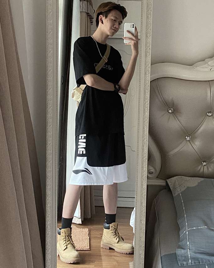 ✔穿搭风格：运动✔价格参考：👔105👖1