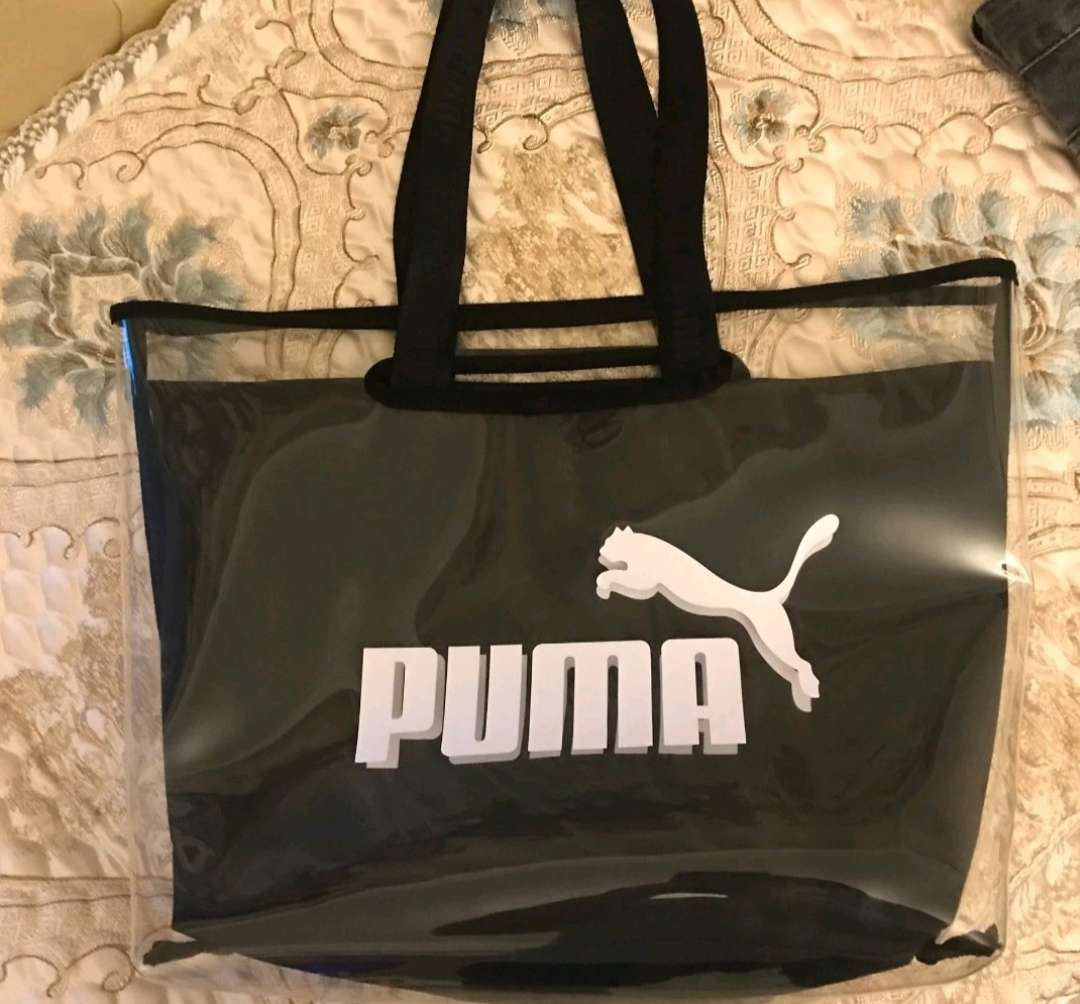 好看 百搭Puma 运动休闲单肩托特包 076116