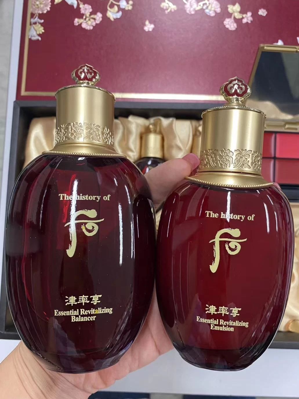 [Whoo后 津率享水乳霜套装•滋养抗皱