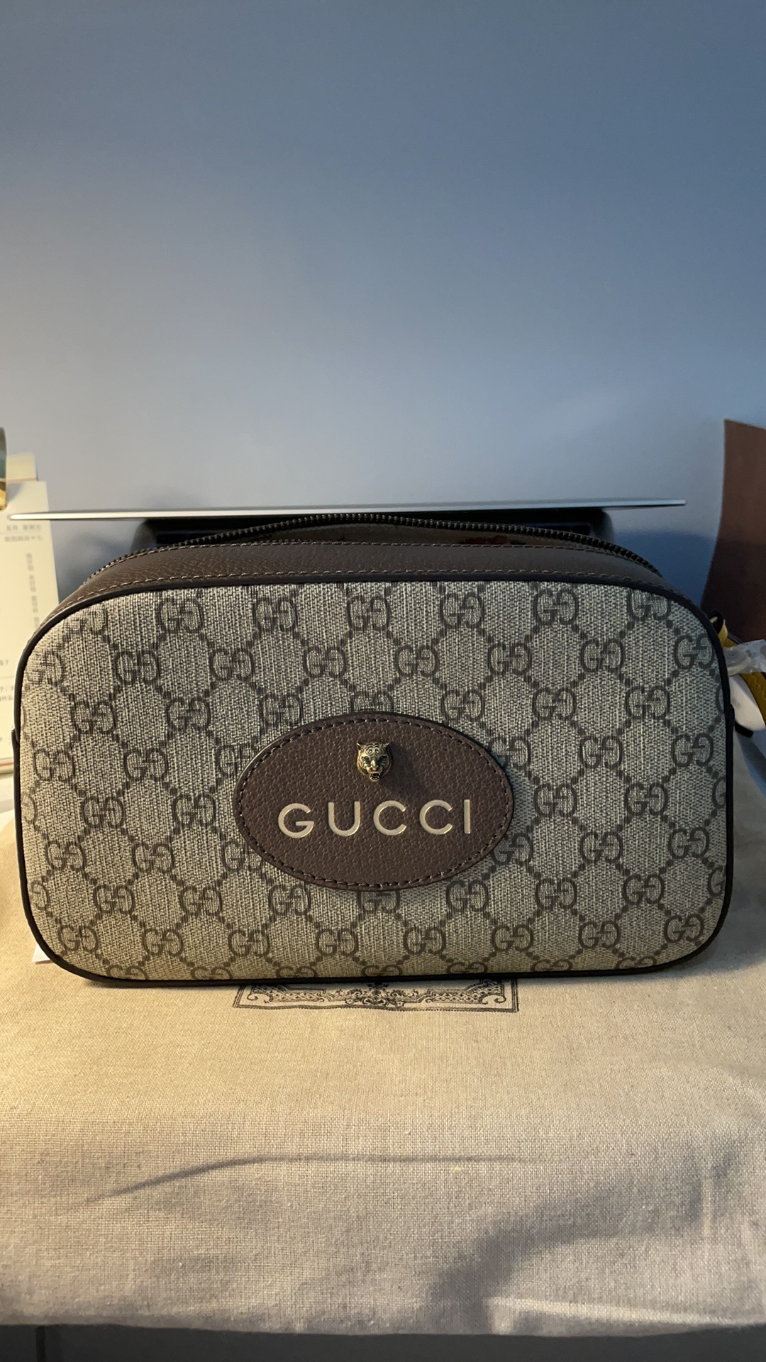 Gucci虎头相机包