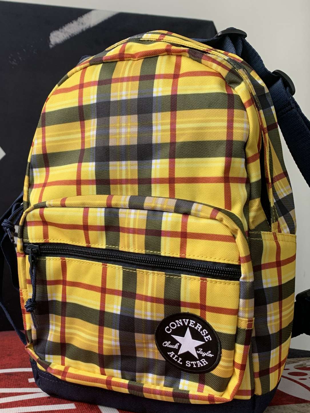 苏格兰风味! Converse 黄格背包分享