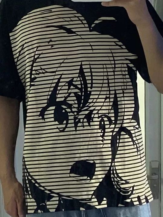 超电磁炮印花短袖