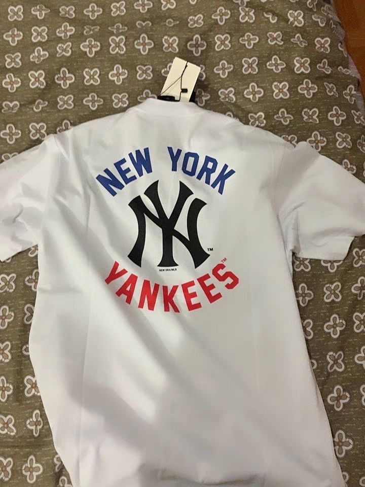 【618好价】MLB 印花纯棉圆领短袖T恤 