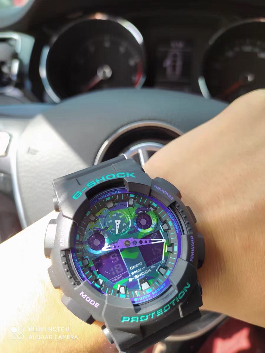 学生党推荐！！Casio/卡西欧 G-SHOCK系列限量版手表 GA-100