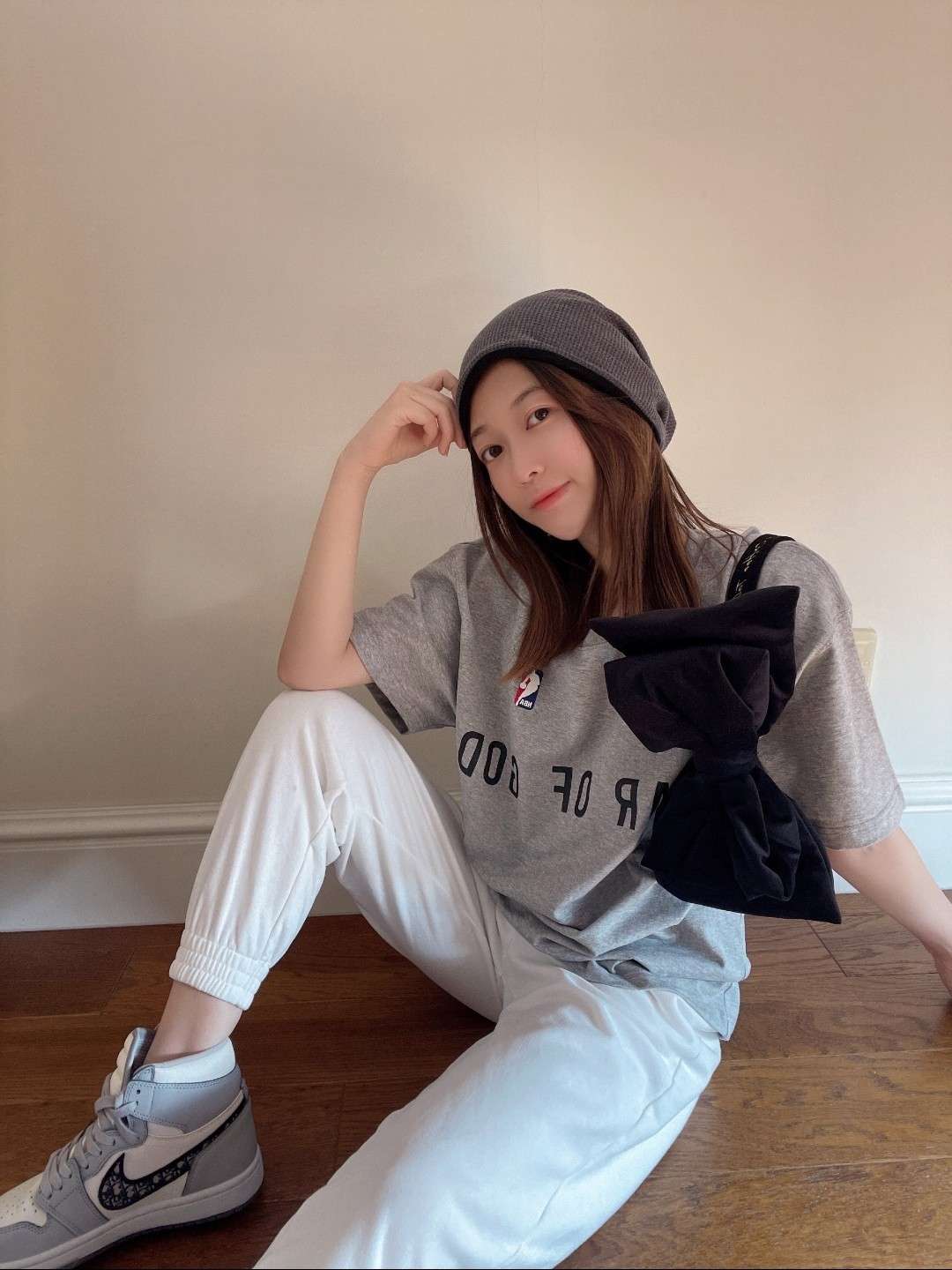 Nike X  Fear of God 主线 联名款 字母印花圆领短袖T恤