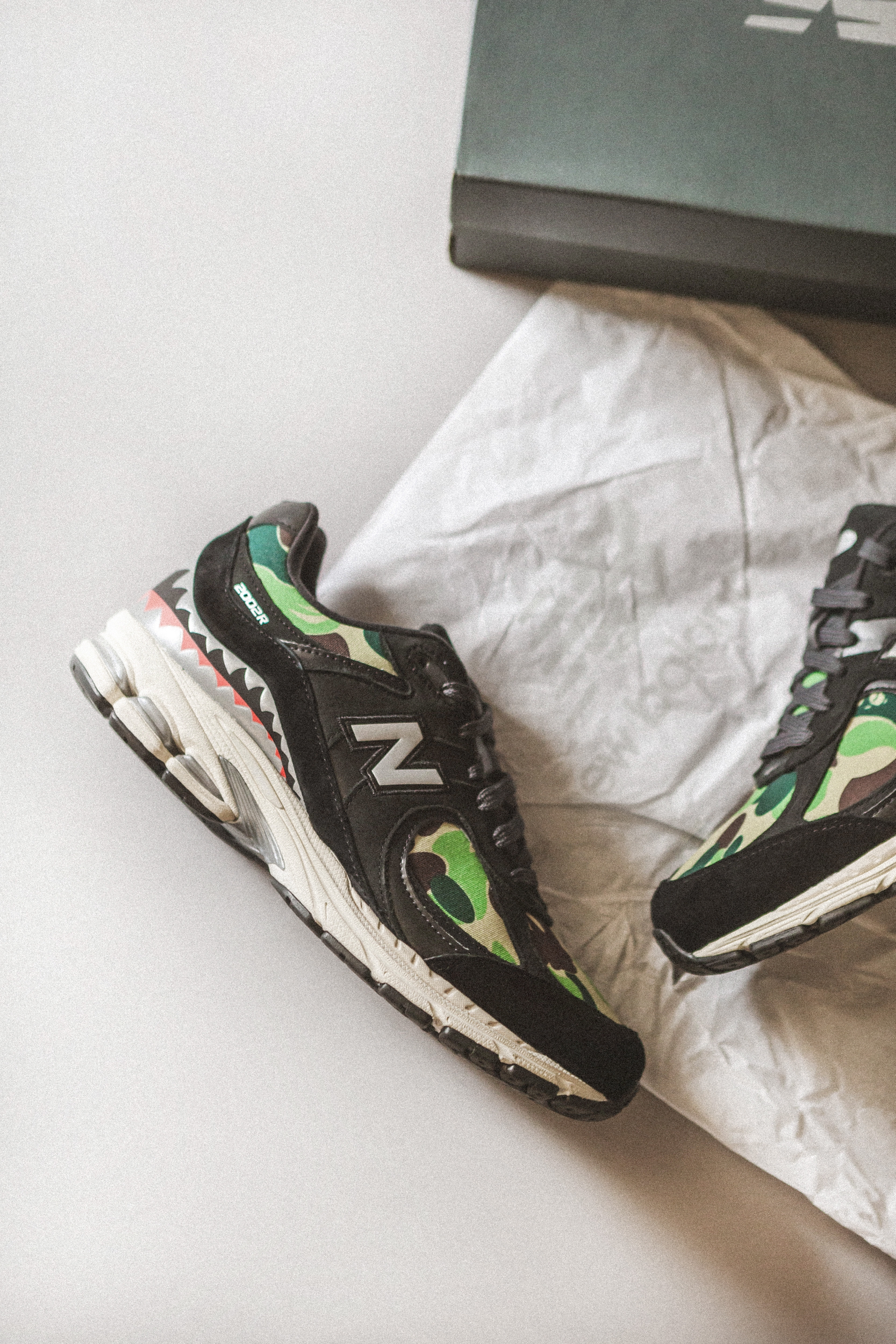 Bape x New Balance 2002R