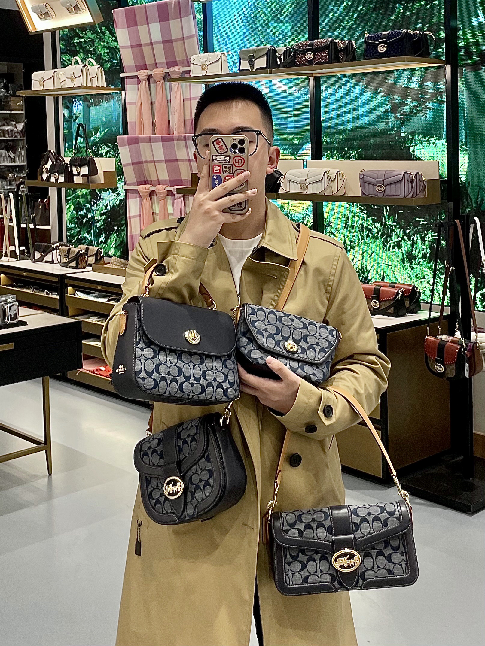 Coach奥莱香布雷全系列！也太好看啦