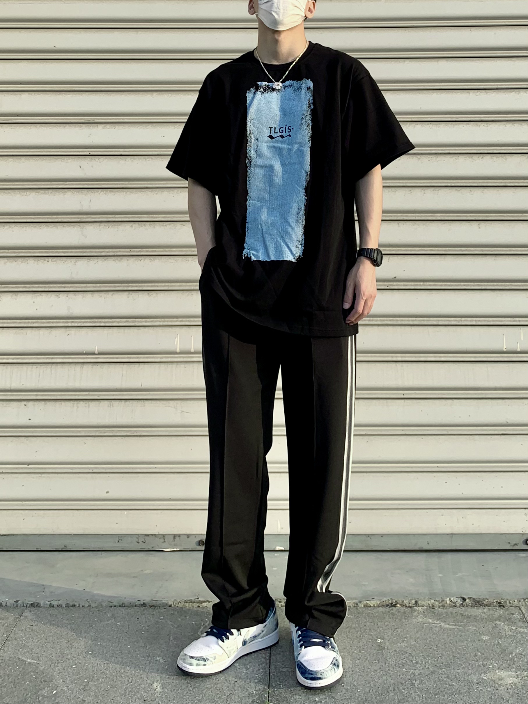 OOTD｜黑蓝在夏季也一定很cool吧