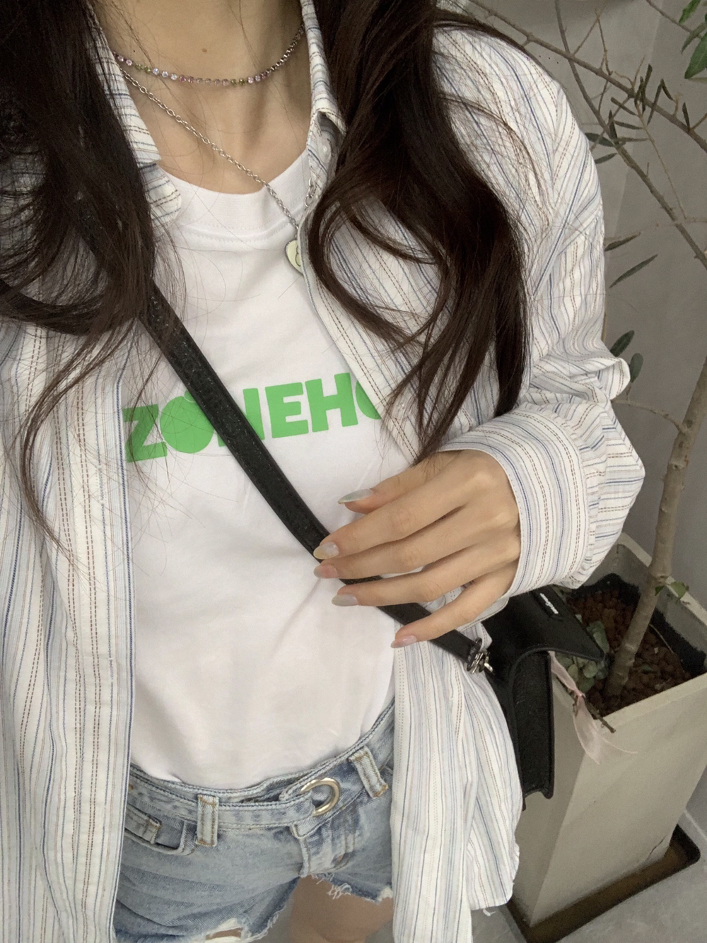 OOTD｜炸弹字母短袖