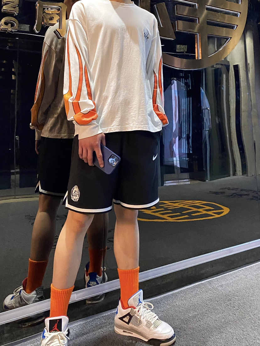 Nike 2021SS篮球湖人队宽松透气运动短裤